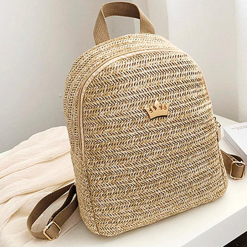 Straw Travel Backpack
